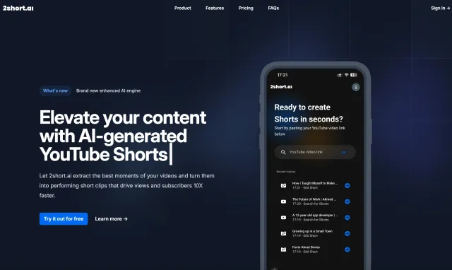 2short.ai 2 2short ai