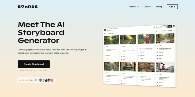 AI Storyboard Generator 2 AI Storyboard Generator