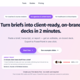 ChatSlide presentation maker tool