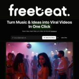 Freebeat ai make viral videos from audio or YouTube