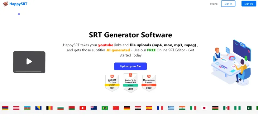HappySRT ai tool
