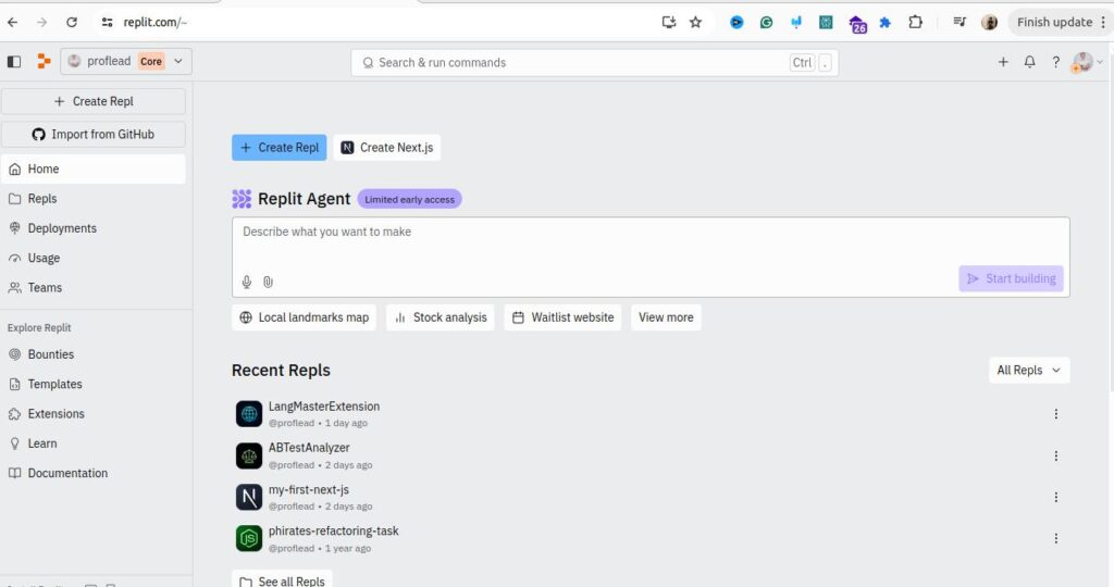 How to Create and Host a Website on Replit - Step-by-Step Guide 2 How to Create and Host a Website on Replit - Step-by-Step Guide