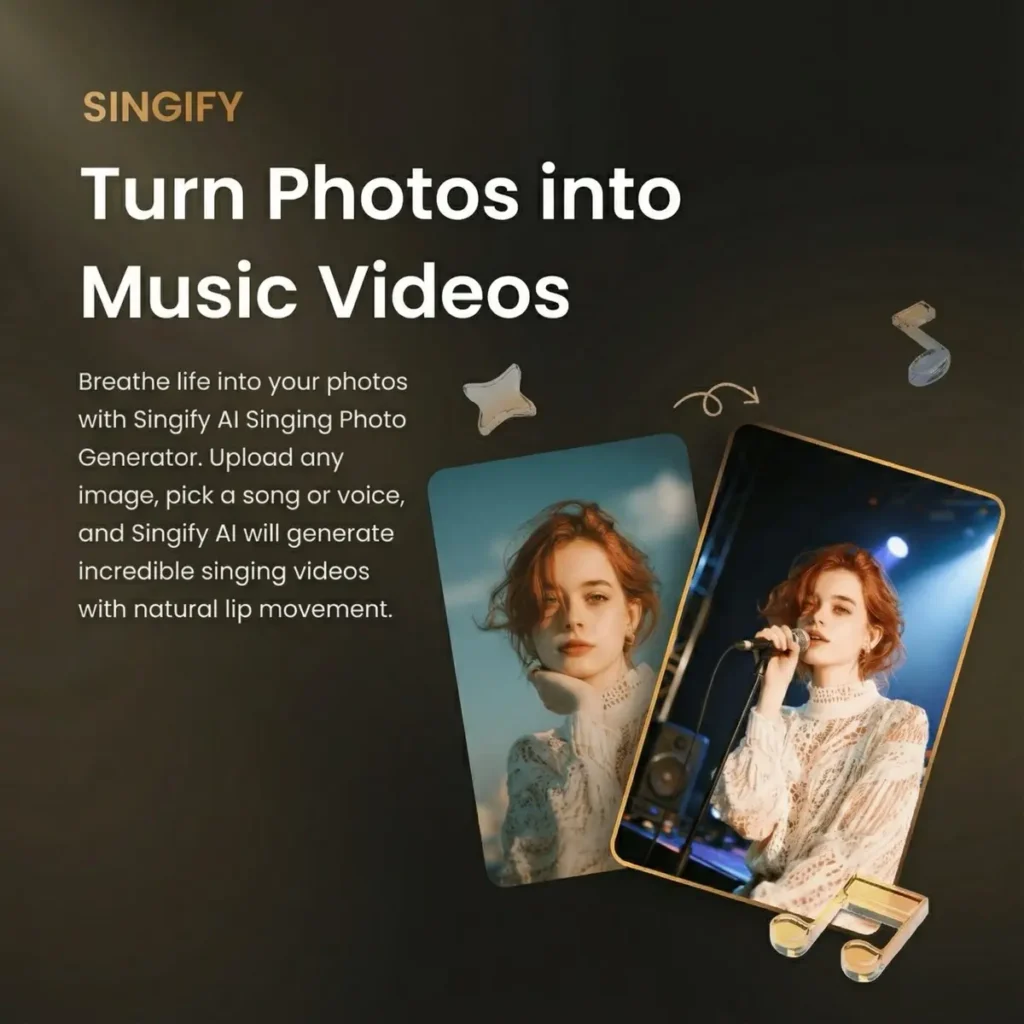 Singify 2 Singify-AI-image-singing-platform