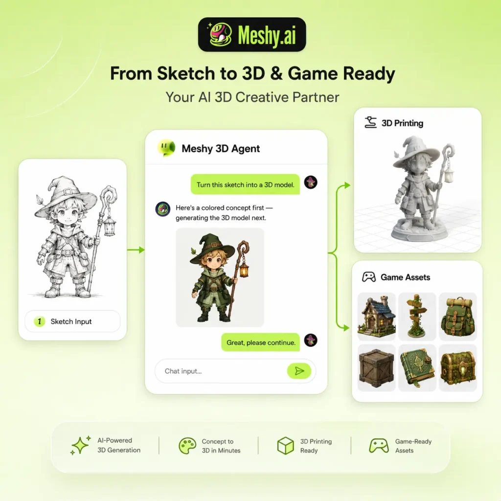 meshy-3d-agent