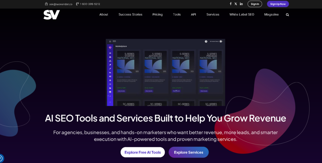 SEOVendor 2 seovendor best si seo tool