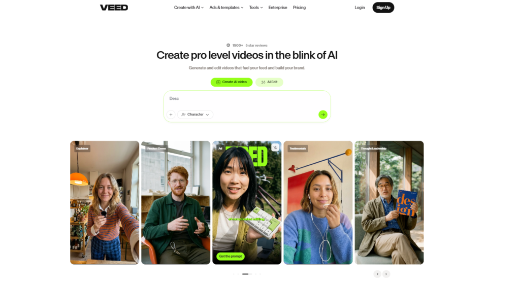 VEED.IO 2 veed ai