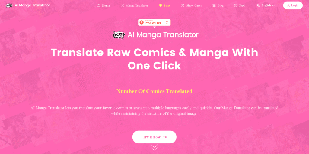 AI Manga Translator 2 AI Manga Translator
