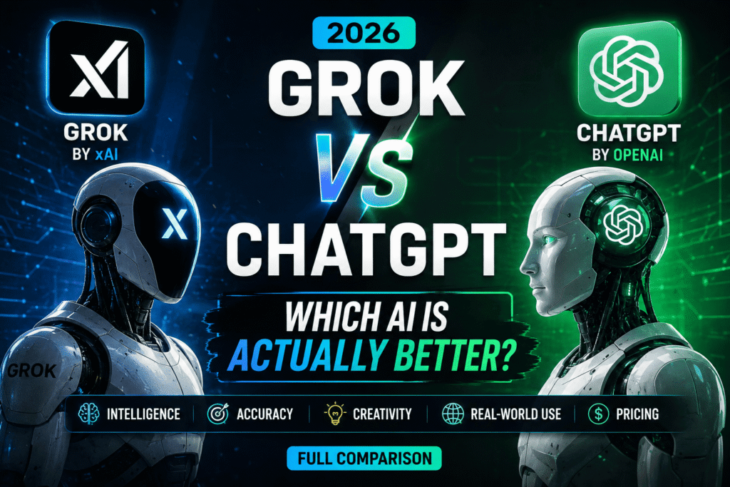 Grok vs ChatGPT 2026 Which AI Is Actually Better