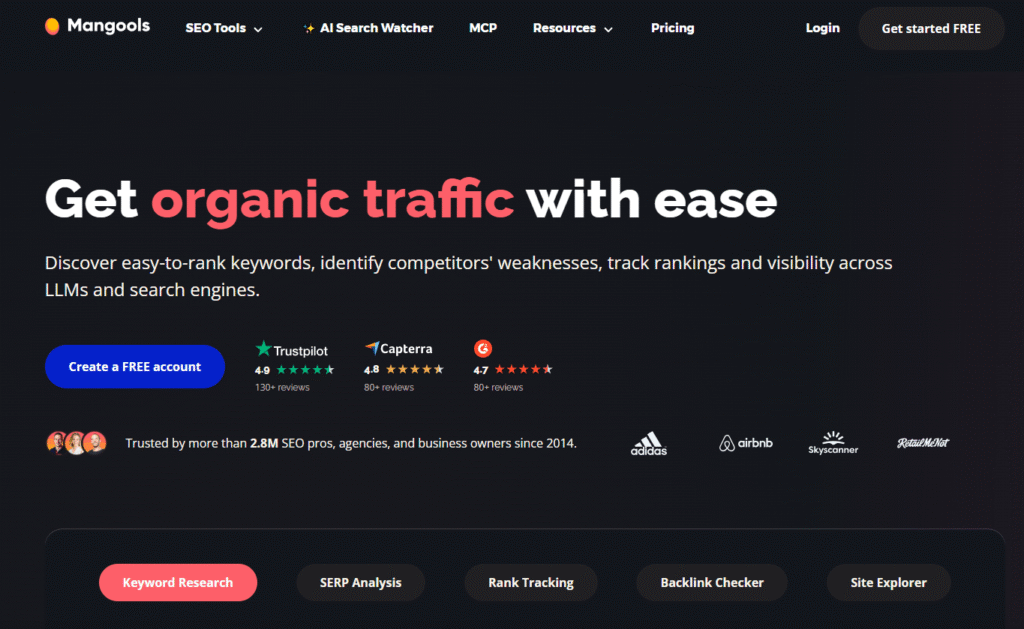 Mangools 2 Mangools AI Tool For SEO