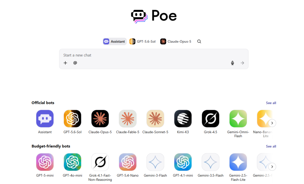 Poe ai agent