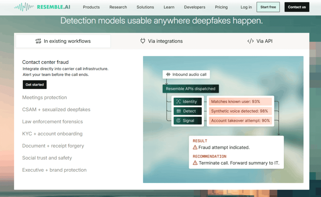 Resemble AI 2 Resemble ai Audio tool