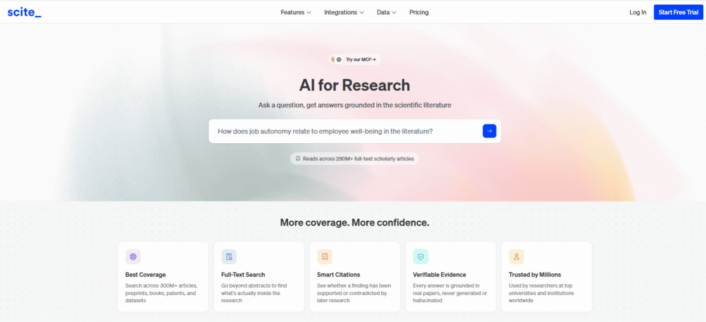 Scite 2 Scite AI For Research