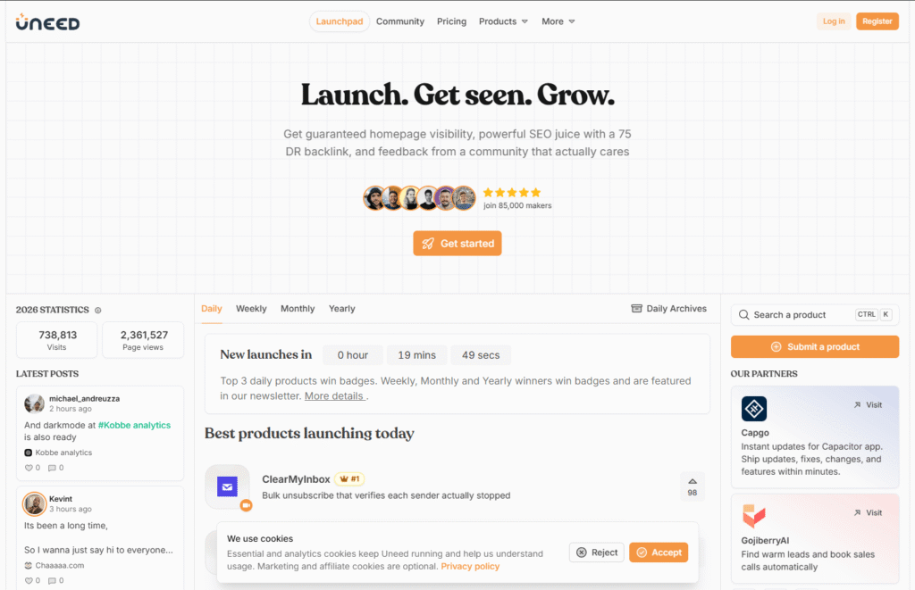 Uneed 2 Uneed ai marketing