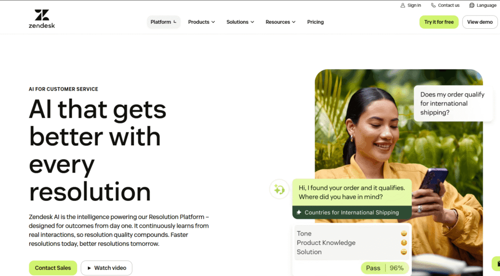 Zendesk 2 Zendesk Ai
