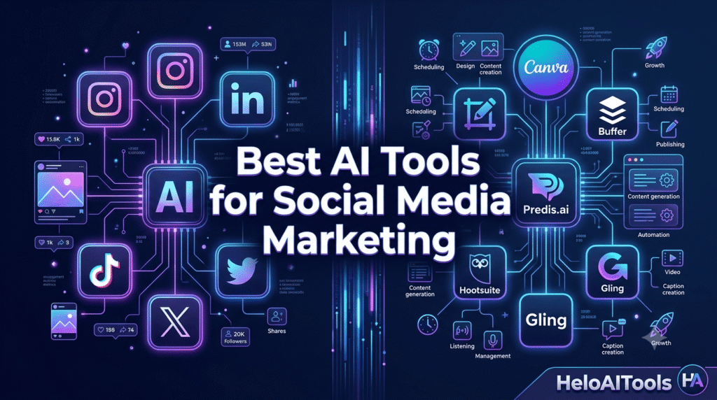 12 Best AI Tools for Social Media Marketing