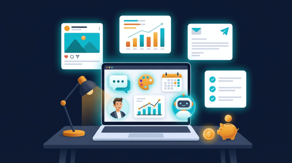est AI tools for small business owners on a budget in 2026 — HeloAITools guide