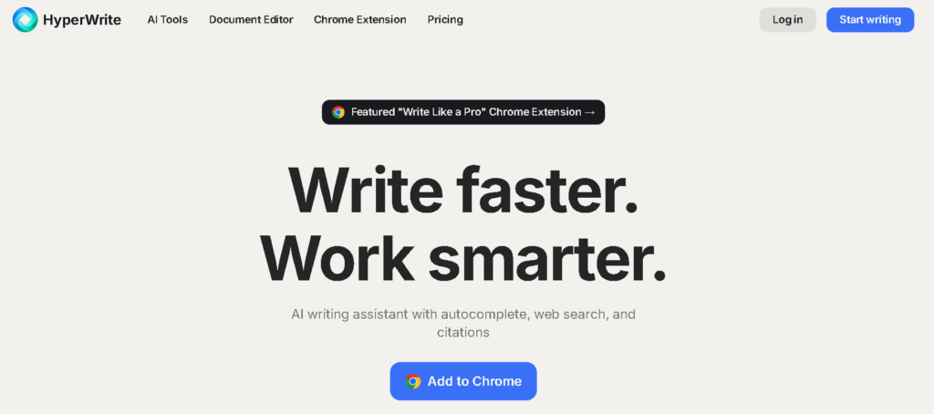 hyperwrite ai tool