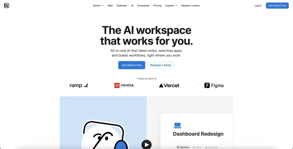 notion ai workspace