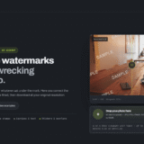 DeWatermark AI Water mark remover