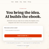 EarnDraft AI Tools For Ebook Write