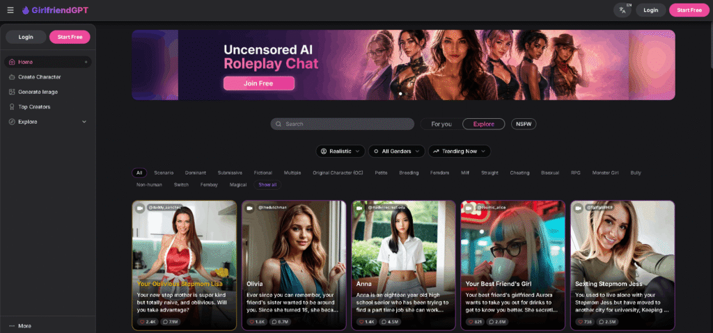 GirlfriendGPT- AI Character Chat