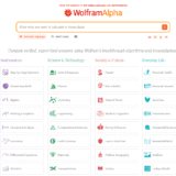 WolframAlpha AI Calculator