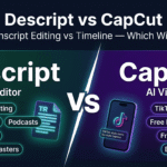 Descript vs CapCut 2027 comparison — which AI video editor is better for podcasters, social creators, and content teams