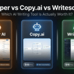 Jasper vs Copy.ai vs Writesonic comparison — which AI writing tool is best for content teams